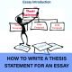 Learn how to write a thesis statement for an essay. Clear steps, examples, and tips to make your thesis strong. Click to master it now!